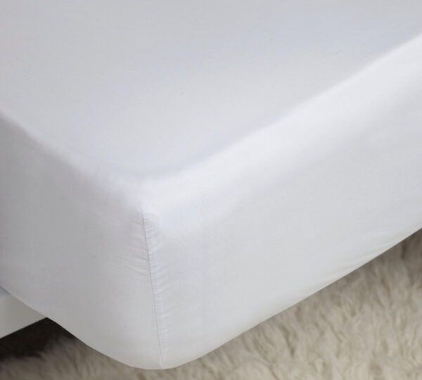White Ultra Deep Fitted Sheet
